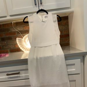 Size 2 White Helmut Lang Dress
